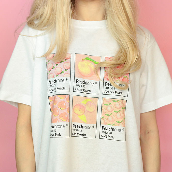 VILZSTUDIOS PeachTone Oversized T-Shirt