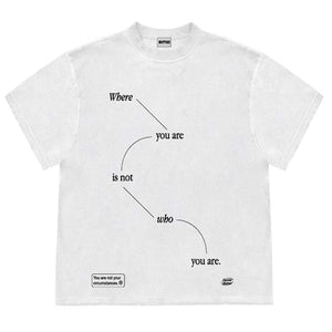 VILZSTUDIOS Graphic T-Shirt with motivational quote