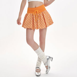 VILZSTUDIOS plaid bubble skirt