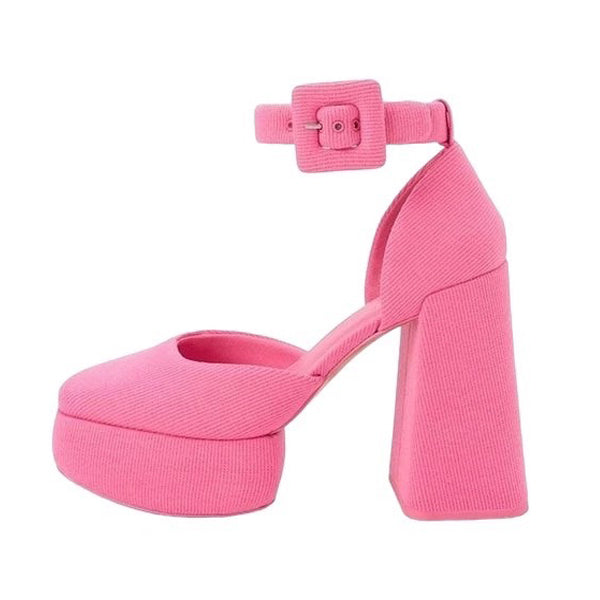 VILZSTUDIOS Trendy platform heels in vegan leather