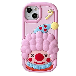 VILZSTUDIOS 3D clown phone case for stylish protection