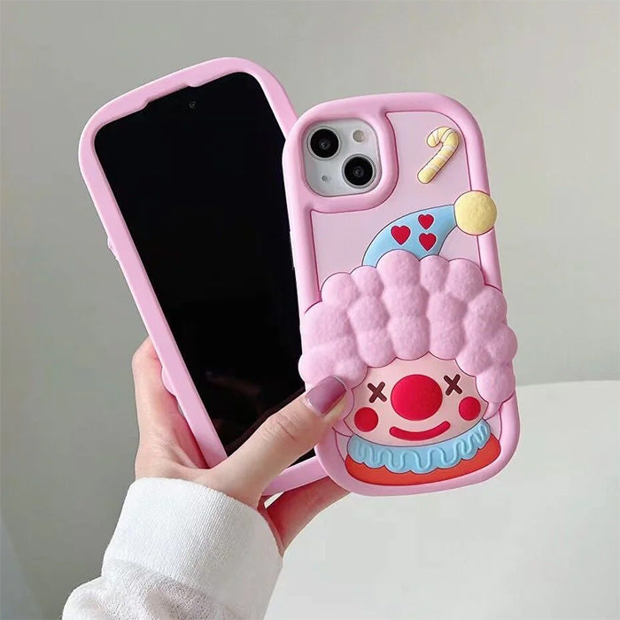 VILZSTUDIOS 3D clown phone case for stylish protection