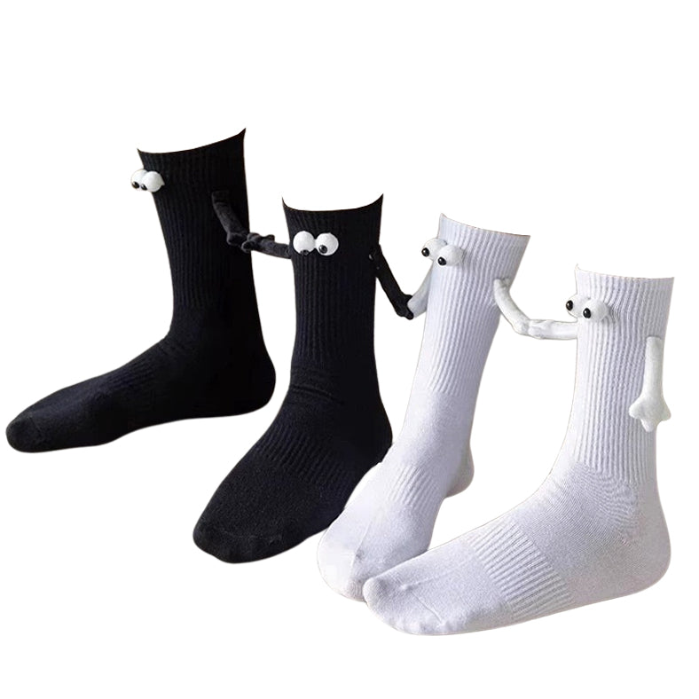 VILZSTUDIOS Trendy hand-holding socks with playful design