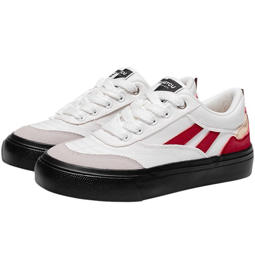 VILZSTUDIOS Stylish low top sneakers with apple-shaped heel panel