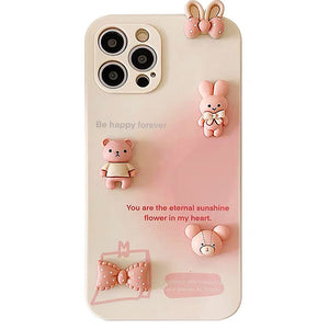 VILZSTUDIOS Cute phone case featuring playful bunny design