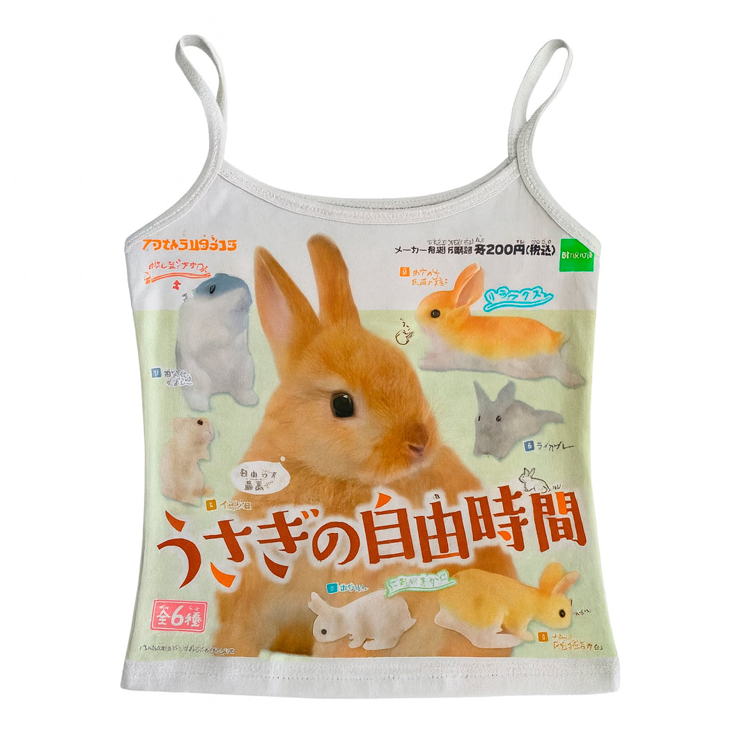 VILZSTUDIOS Bunny graphic tank top for casual fashion