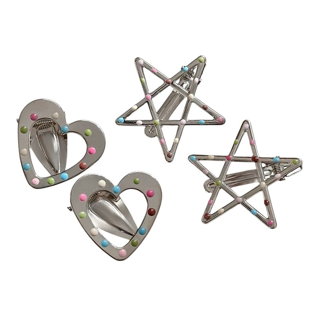 VILZSTUDIOS Vibrant candy-inspired hair clips set