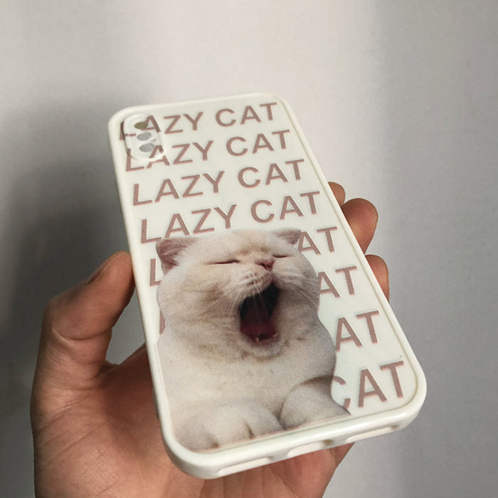 VILZSTUDIOS Cute iPhone case featuring a playful cat design.