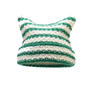 VILZSTUDIOS Cat ears knit beanie for playful style