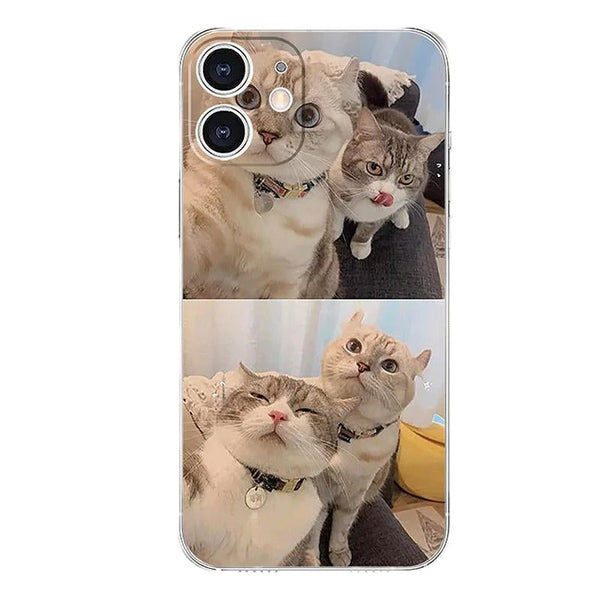 VILZSTUDIOS Cute cat selfie phone case