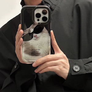 VILZSTUDIOS Stylish phone case featuring cat sunglasses design