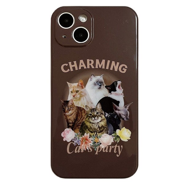 VILZSTUDIOS Stylish iPhone case with cat design
