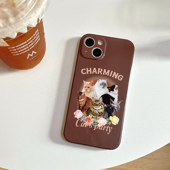 VILZSTUDIOS Stylish iPhone case with cat design