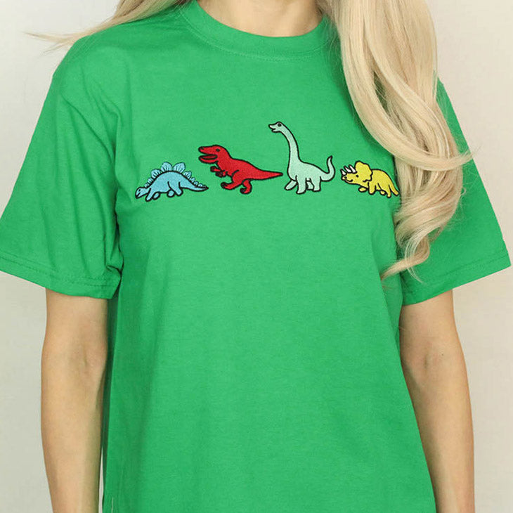 VILZSTUDIOS Playful dinosaur graphic t-shirt from VILZSTUDIOS