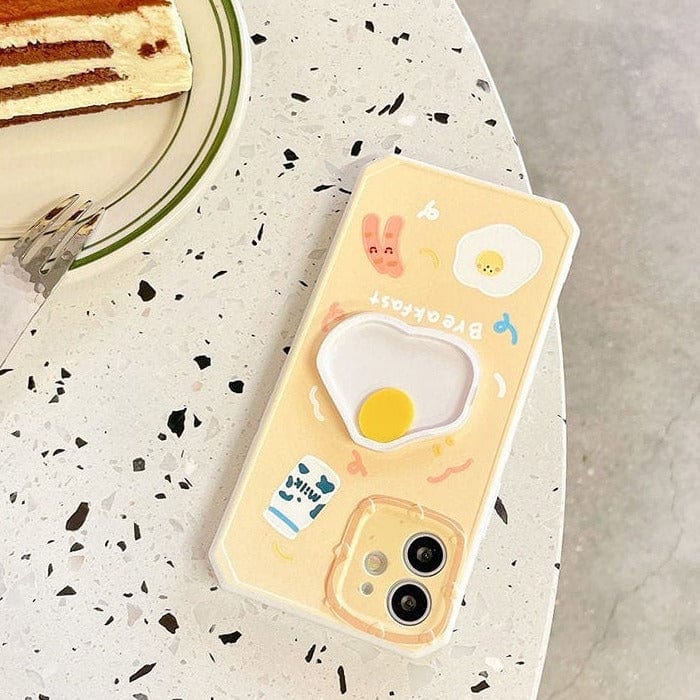 VILZSTUDIOS playful phone case with moving egg design