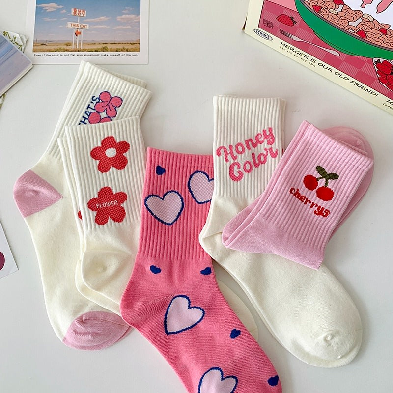 VILZSTUDIOS Colorful aesthetic socks collection