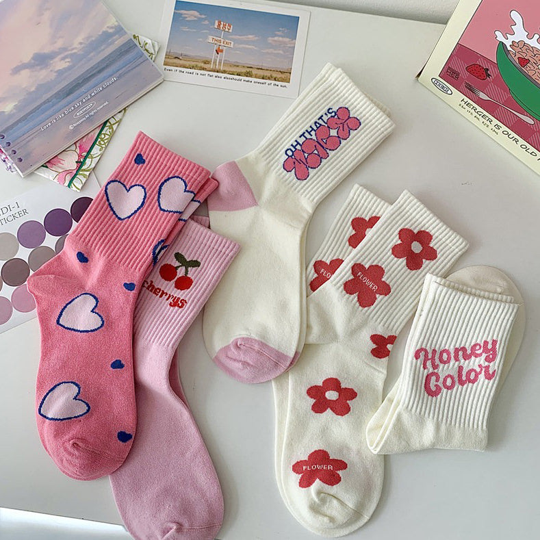 VILZSTUDIOS Colorful aesthetic socks collection