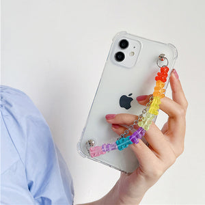 VILZSTUDIOS Gummy bear chain iPhone case