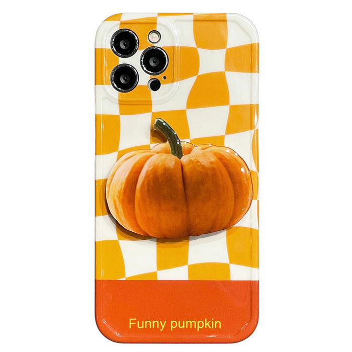 VILZSTUDIOS Playful pumpkin graphic phone case design