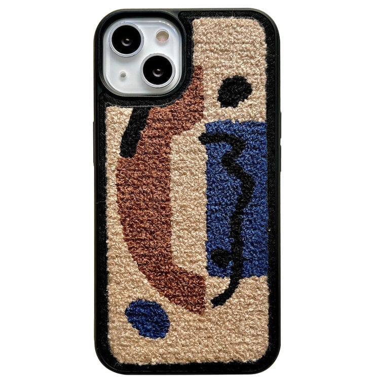 VILZSTUDIOS Stylish abstract teddy iPhone case