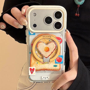 VILZSTUDIOS Trendy iPhone case with toast design