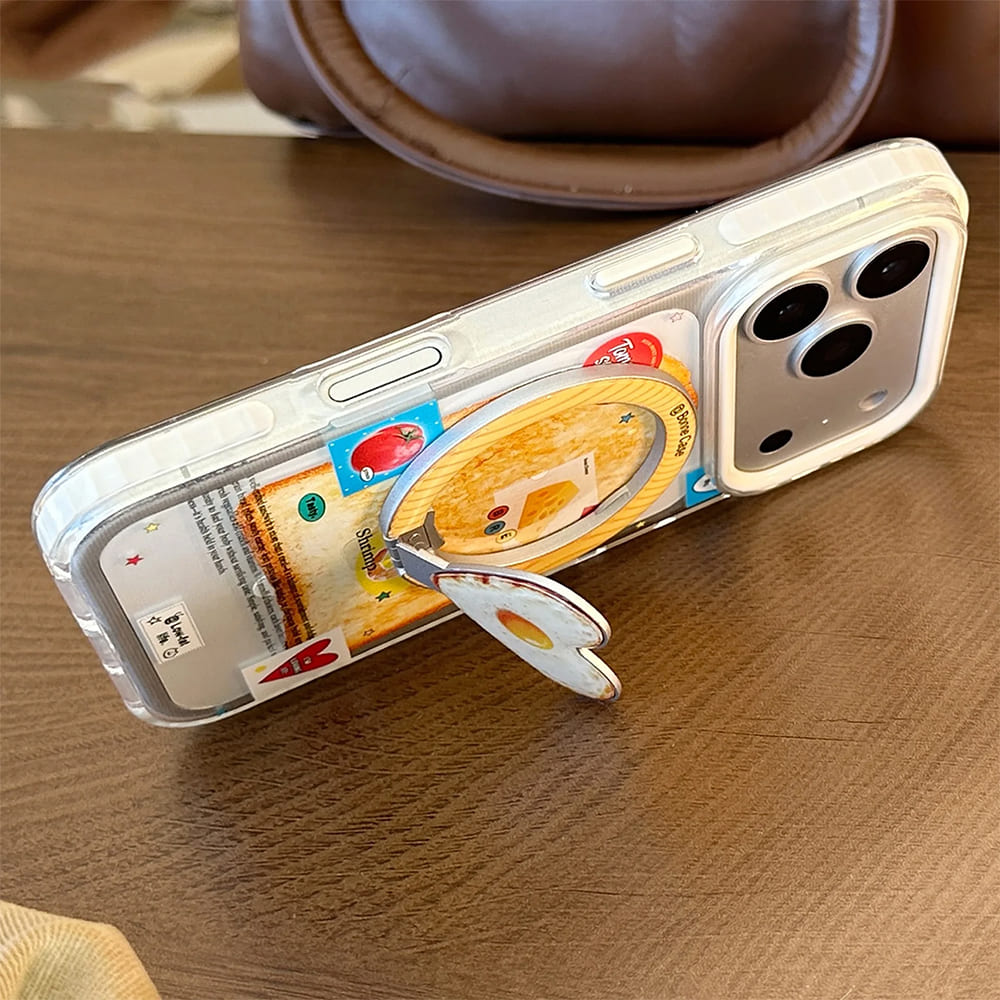 VILZSTUDIOS Trendy iPhone case with toast design