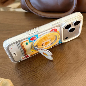 VILZSTUDIOS Trendy iPhone case with toast design