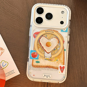 VILZSTUDIOS Trendy iPhone case with toast design