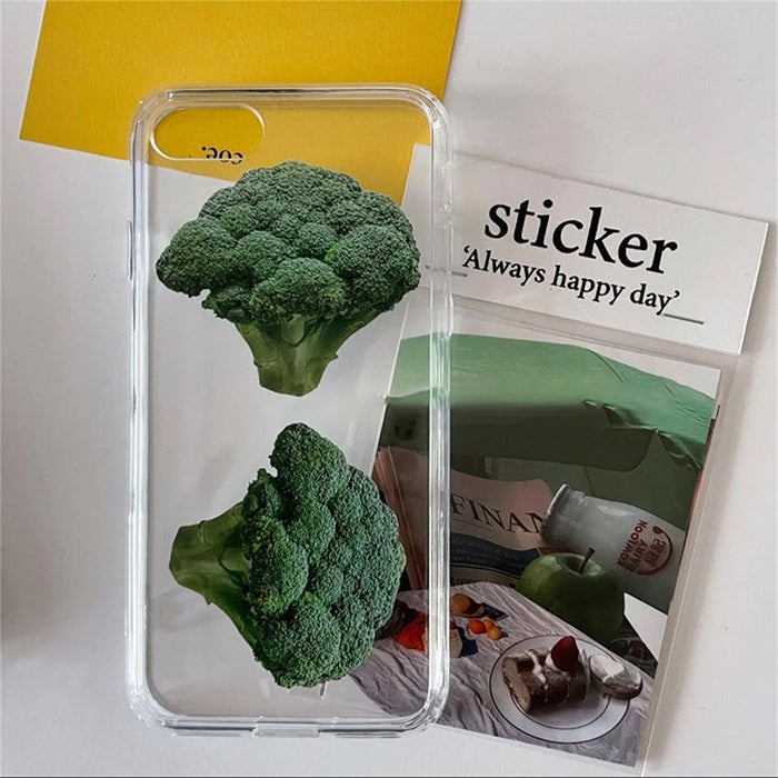 VILZSTUDIOS iPhone case featuring a broccoli design