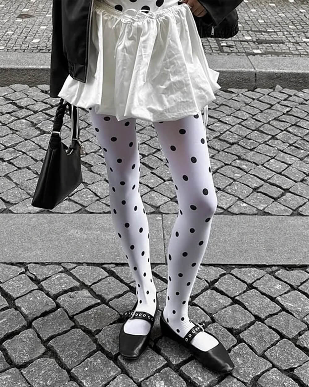 VILZSTUDIOS Polka dot tights from VILZSTUDIOS