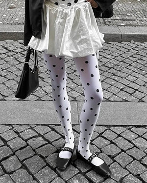 VILZSTUDIOS Polka dot tights from VILZSTUDIOS