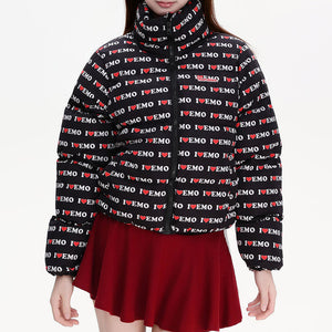 VILZSTUDIOS I Love Emo Puffer Jacket for streetwear fashion