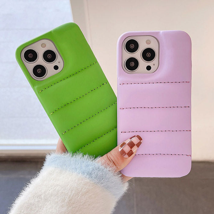 VILZSTUDIOS Puffed iPhone case for stylish phone protection