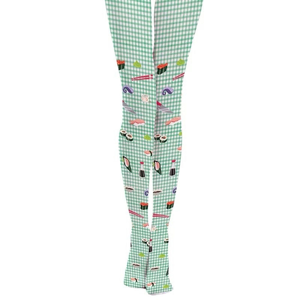 VILZSTUDIOS Sushi print tights for stylish streetwear