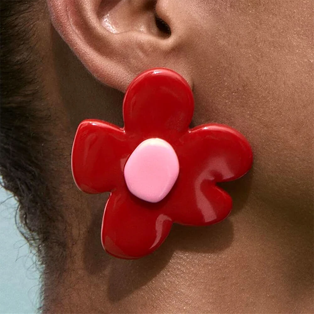 VILZSTUDIOS Radiant Bloom Stud Earrings