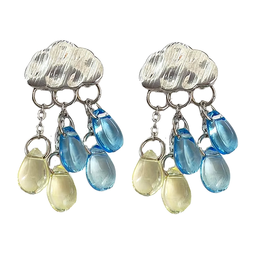 VILZSTUDIOS Cloud-inspired zinc alloy earrings