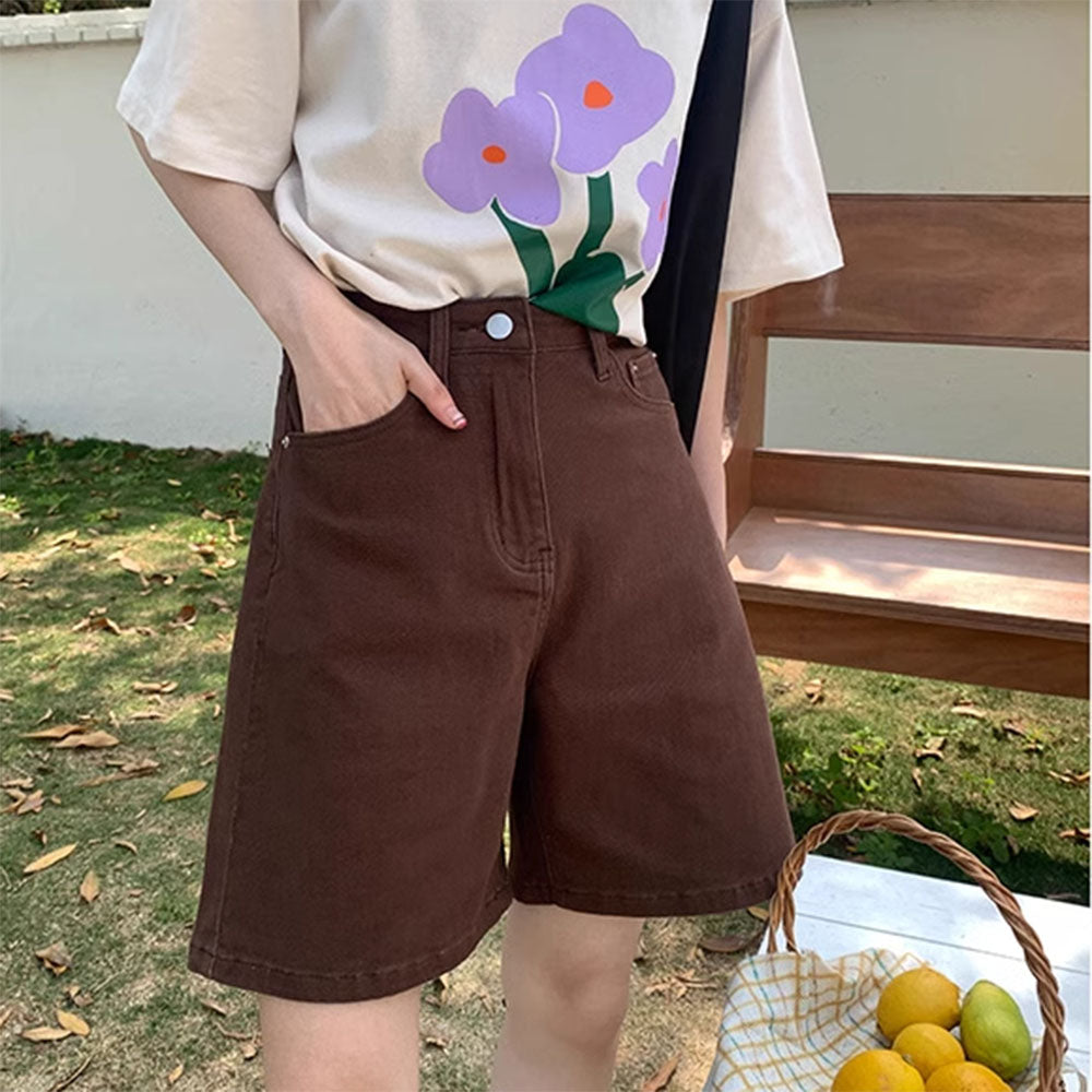 VILZSTUDIOS Stylish high-rise shorts for casual wear