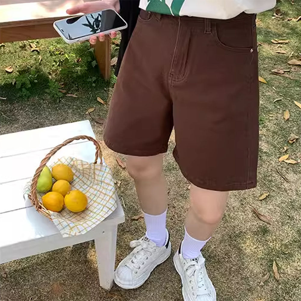 VILZSTUDIOS Stylish high-rise shorts for casual wear