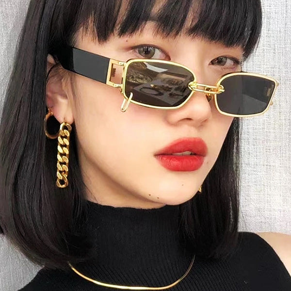 VILZSTUDIOS Stylish rectangle sunglasses with tinted lenses