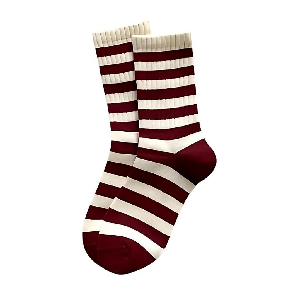 VILZSTUDIOS comfortable striped socks for everyday wear