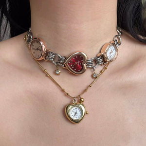 VILZSTUDIOS Stylish watch necklace from VILZSTUDIOS