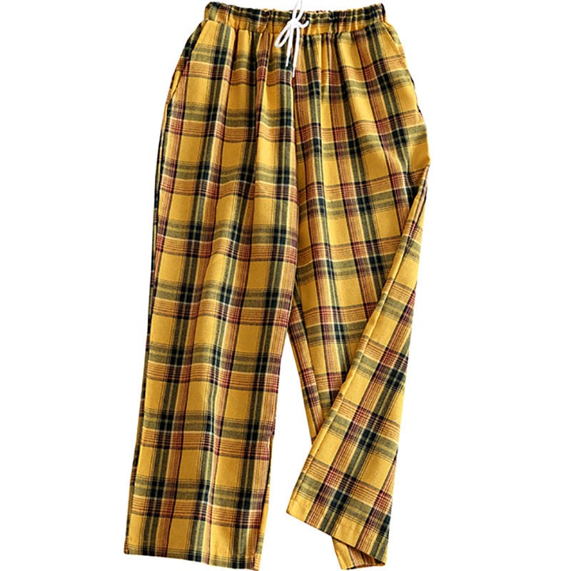 VILZSTUDIOS Stylish checkered trousers for casual wear