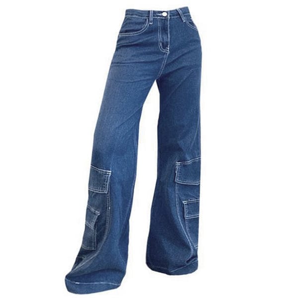 VILZSTUDIOS Relaxed fit mom denim jeans with pockets