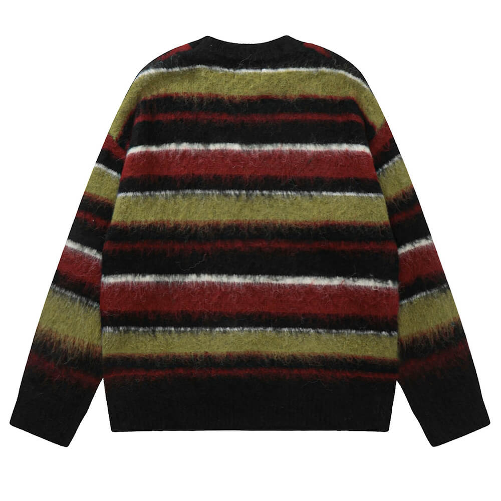 VILZSTUDIOS Striped oversized sweater for casual wear