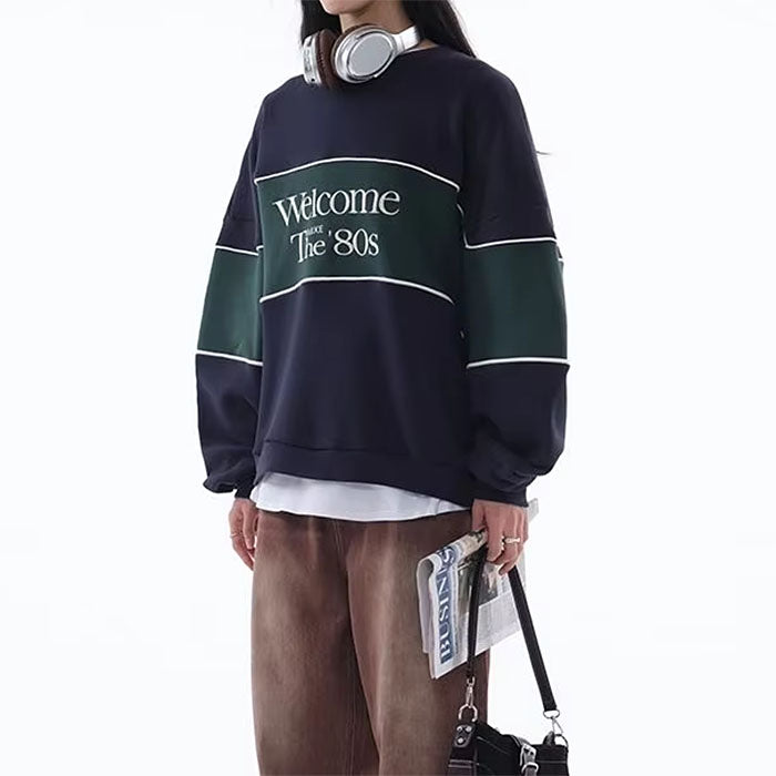 VILZSTUDIOS Retro inspired sweatshirt for streetwear fashion