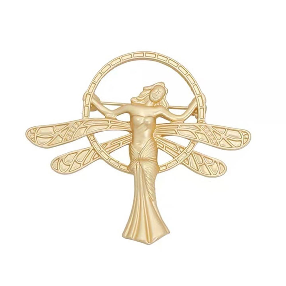 VILZSTUDIOS Retro aesthetic fairy brooch for stylish accessories