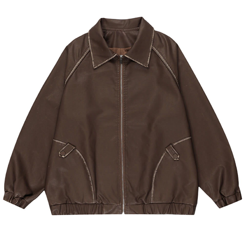 VILZSTUDIOS Stylish bomber jacket with collar