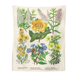 VILZSTUDIOS Floral wall hanging for home decor