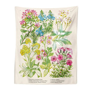 VILZSTUDIOS Floral wall hanging for home decor