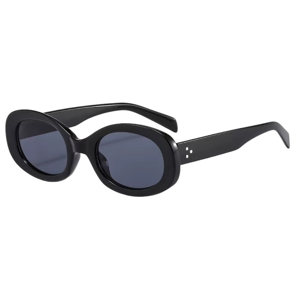 VILZSTUDIOS Stylish retro oval frame sunglasses
